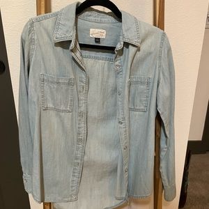 Target brand chambray top
